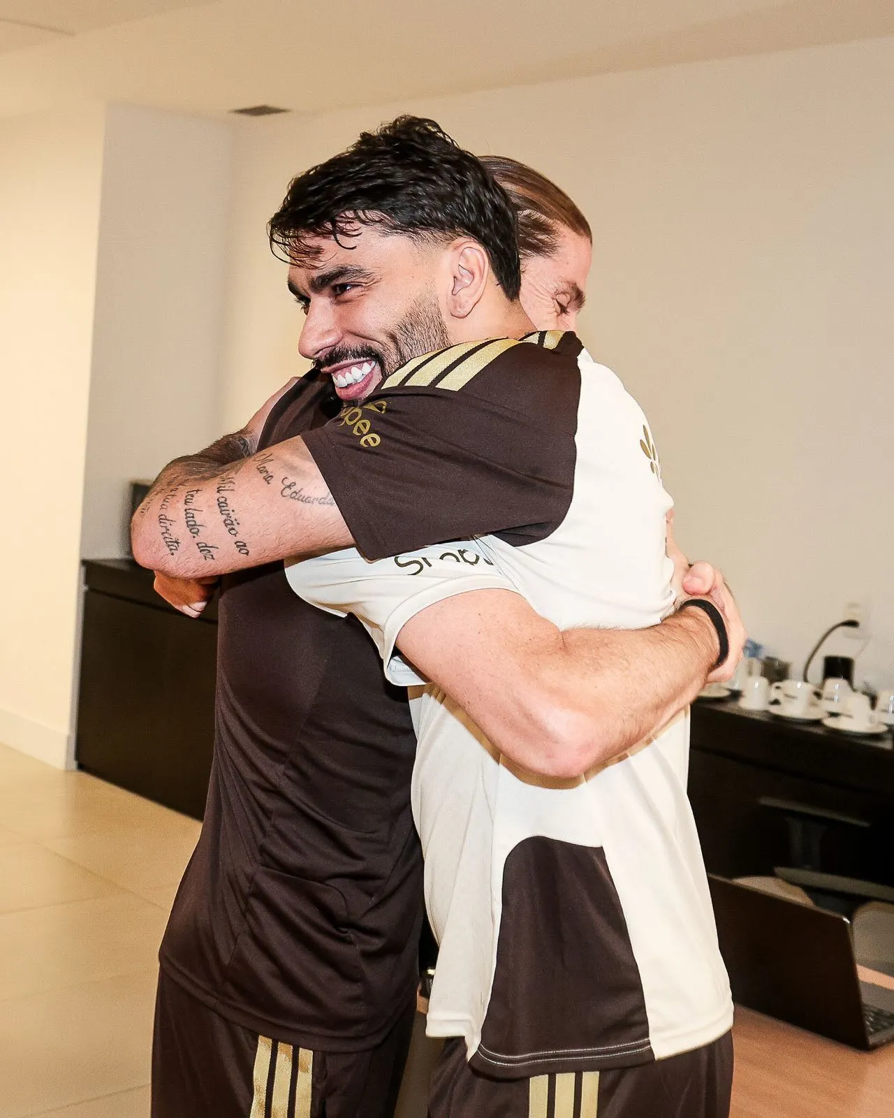 帕奎塔告别菲利佩：谢谢你为带我回归球队所做的一切